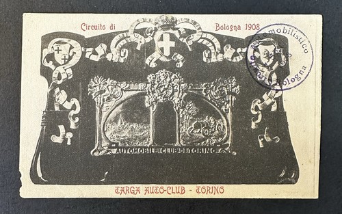 Cartolina circuito bologna - circuito,