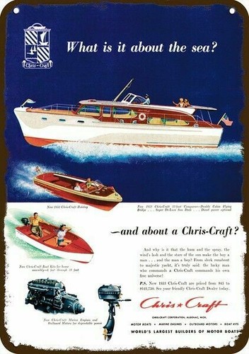1953 chris craft - conqueror, &