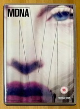 MADONNA DVD + BOOKLET MDNA WORLD TOUR 2013 INTERSCOPE 00602537486663 MADE IN EU 