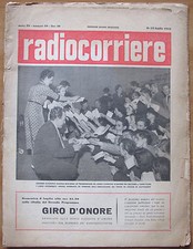 Radiocorriere_Settimanale Radio Italiana_Spettro Solare_Anno 29 N.28 1952* 