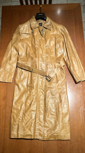 Cappotto vintage vera pelle - cappotto,