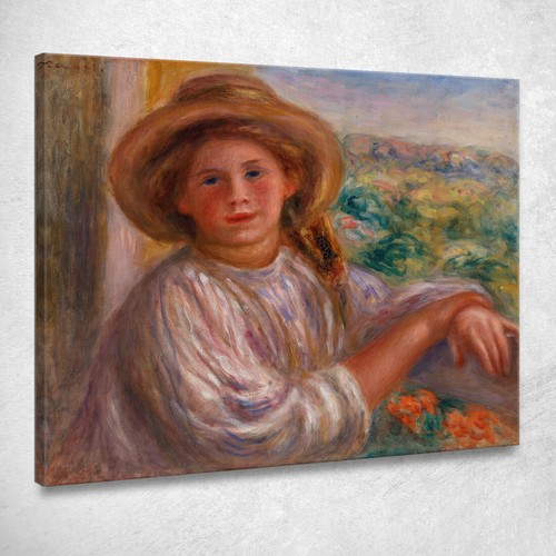 Ragazza sul balcone cagnes - ragazza,