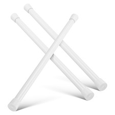 3 Pcs Bacchetta Pressione Bastone Telescopico Asta Della Per Porta