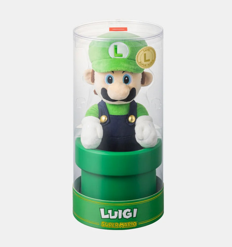 Nintendo tokyo luigi peluche - nintendo,