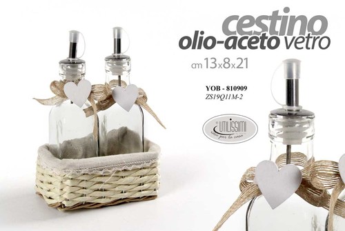 Oliera bottiglia cuore - bottiglia,