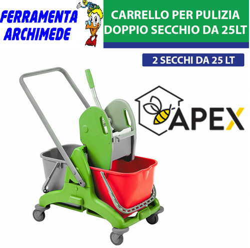 Carrello multiuso doppia - multiuso, vasca