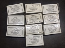 Lot 10 pansements US WW2 Large first aid - medic medical