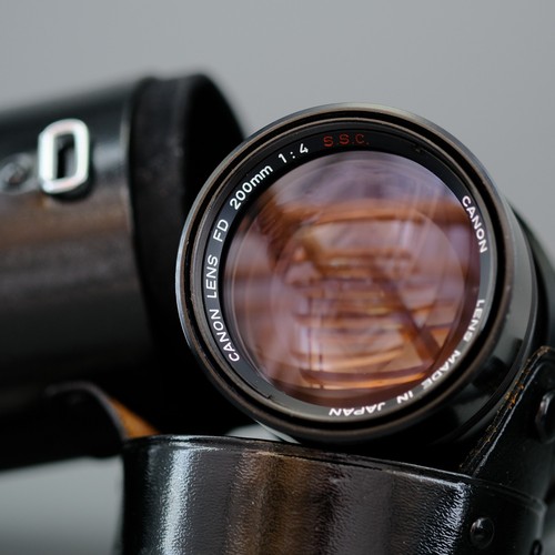Canon 200mm s c - fd, s.s.c.