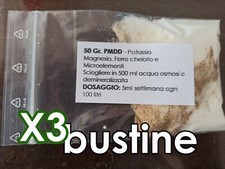 Fertilizzante acquario PMDD 150 grammi Potassio Magnesio Ferro chelato e Micro