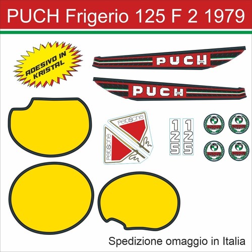 Adesivi kit completo puch - kit, 125