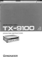 Pioneer TX-9100 Ricevitore