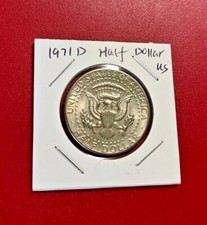 1971 D KENNEDY Mezzo Dollaro -