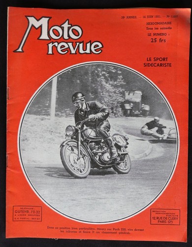 Moto revue 1951 - 1951, n°1038