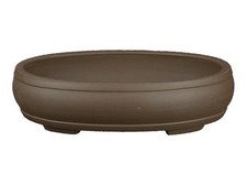 Vaso per bonsai ovale in gres