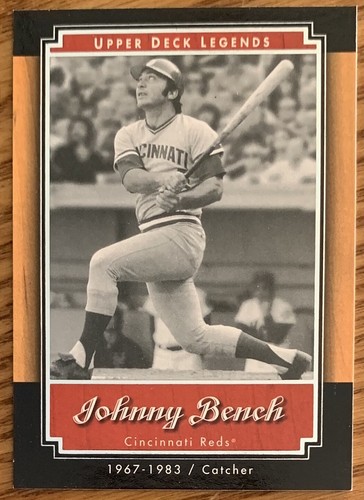 Johnny bench 2001 mazzo - bench,,