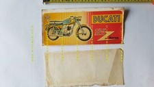 Ducati 125 Aurea 1961 vetrofania originale no depliant brochure window sticker
