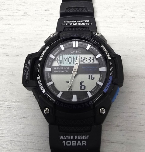 Altimetro barometro uomo casio - altimetro/barometro,