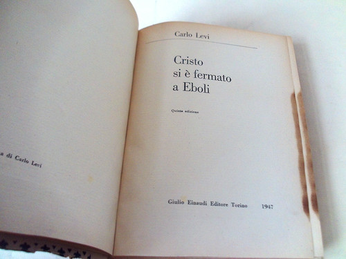 Carlo levi cristo - levi, e'