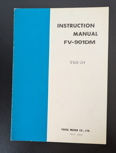 Yaesu 901dm manuale - yaesu,