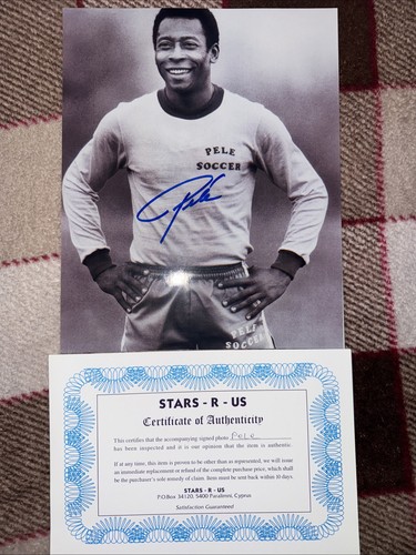 Foto 8x10 pelè autentica - foto,