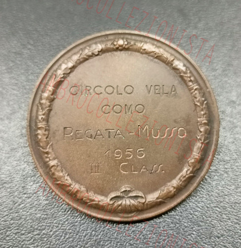 Medaglia circolo vela como - circolo,