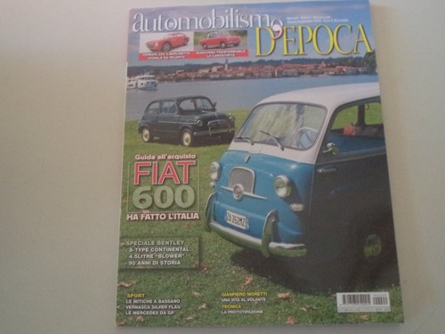 Automobilismo epoca 9 2009 - d'epoca, 8-9/2009