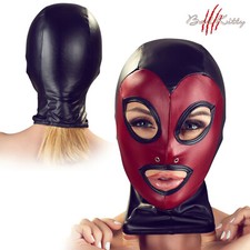 Cappuccio Gioco Sadomaso Uomo Donna Integrale Bondage Fetish Head Mask BDSM