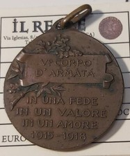 MEDAGLIA IN BRONZO V° CORPO