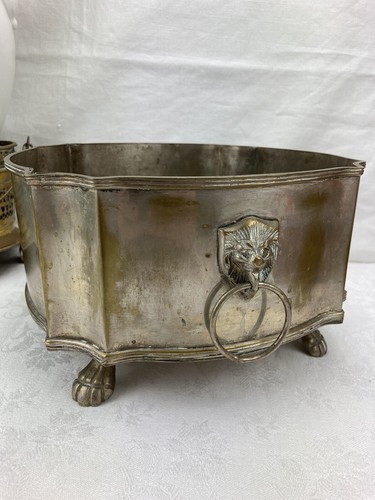 Giardiniere metallo teste - , di