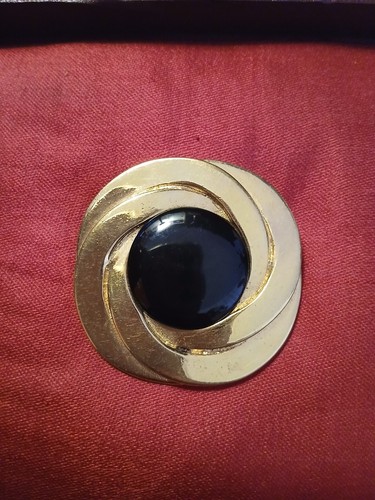 Broche dorée arpège - dorée,