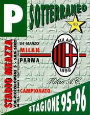 Biglietto Calcio Milan Parma