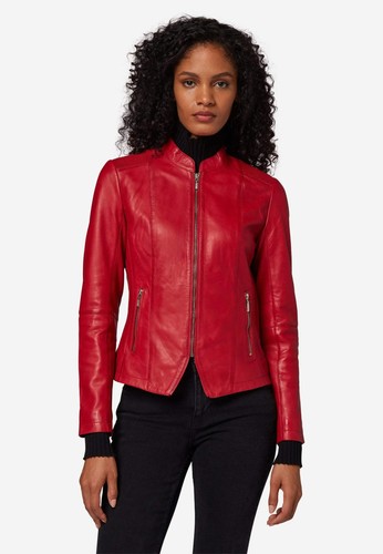 Giacca pelle donna ricano - pelle,