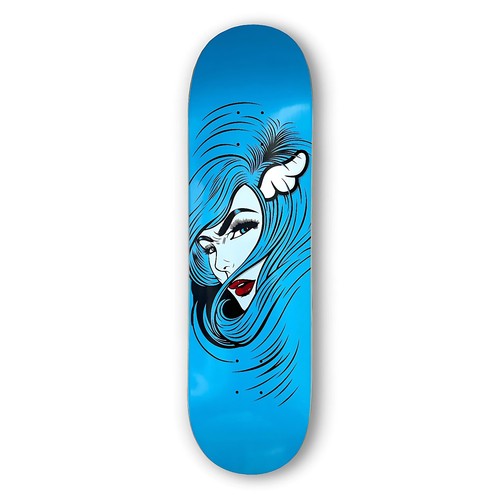 Dface face skateboard skate - dface, d*face