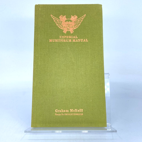 Manuale imperial munitorum - munitorum,