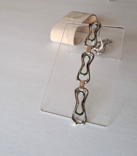 Bracciale vintage argento - bracciale, in