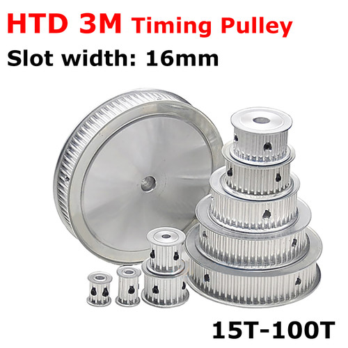 Puleggia dentata htd 100 - 3m, 15-100