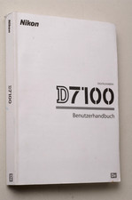 Nikon D 7100  Manuale Istruzioni Tedesco. (Originale)