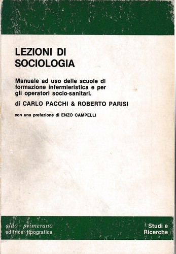 Lezioni sociologia manuale - di,