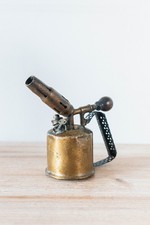 Antique Vintage Brass Torch