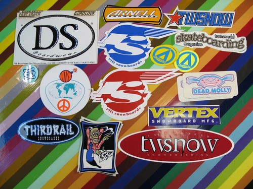 Adesivo snowboard asstd - snowboard,