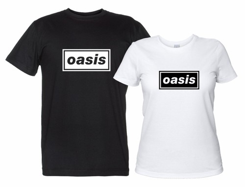 Oasis maglietta tributo logo - oasis,