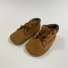 Benetton Scarpine Casual Camoscio Colore Marrone Cammello Primi passi, Taglia 18