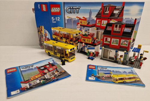 Lego city 7641 corner completo - city,