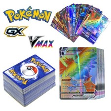 LOTTO 100 carte POKEMON/VINTAGE/NEW/ HOLO/1ST EDITION ! V/Vmax/Gx/Ex/ Charizard✨