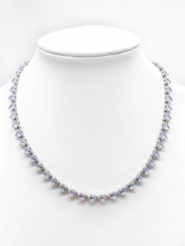 Collana girocollo tennis donna - collana,