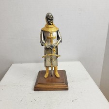 Statuetta bronzo argento