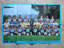 DOPPIO POSTER SQUADRA INTER