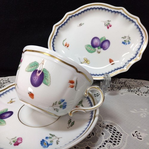 Tazza piattino frutta - tazza, e