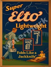 Insegna in metallo leggera Super Elto 3 misure a scelta