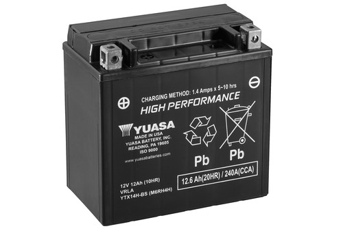 Batteria yuasa ytx14h - batteria,